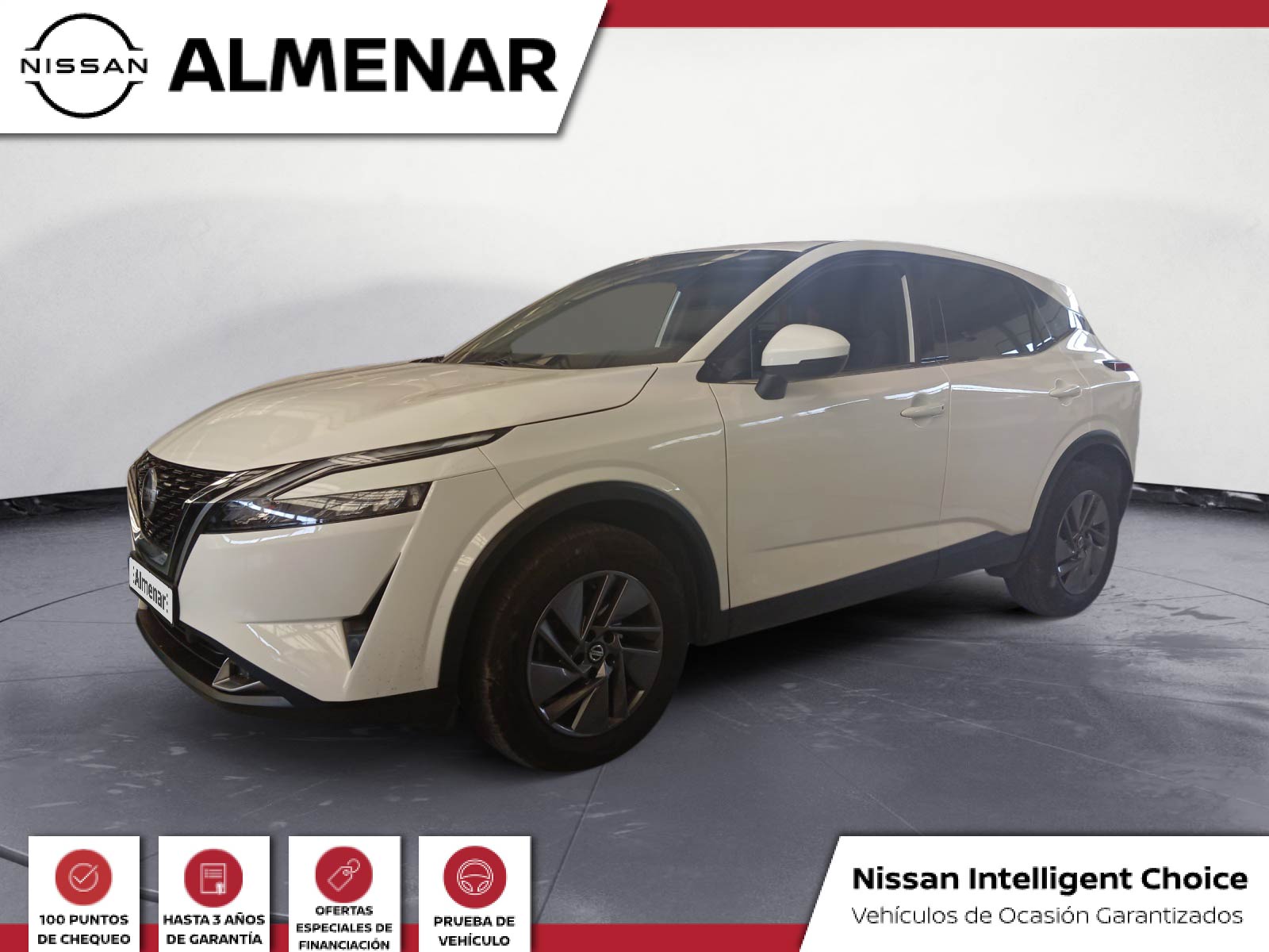 21 Nissan Qashqai 140CV manual Acenta. Blanco