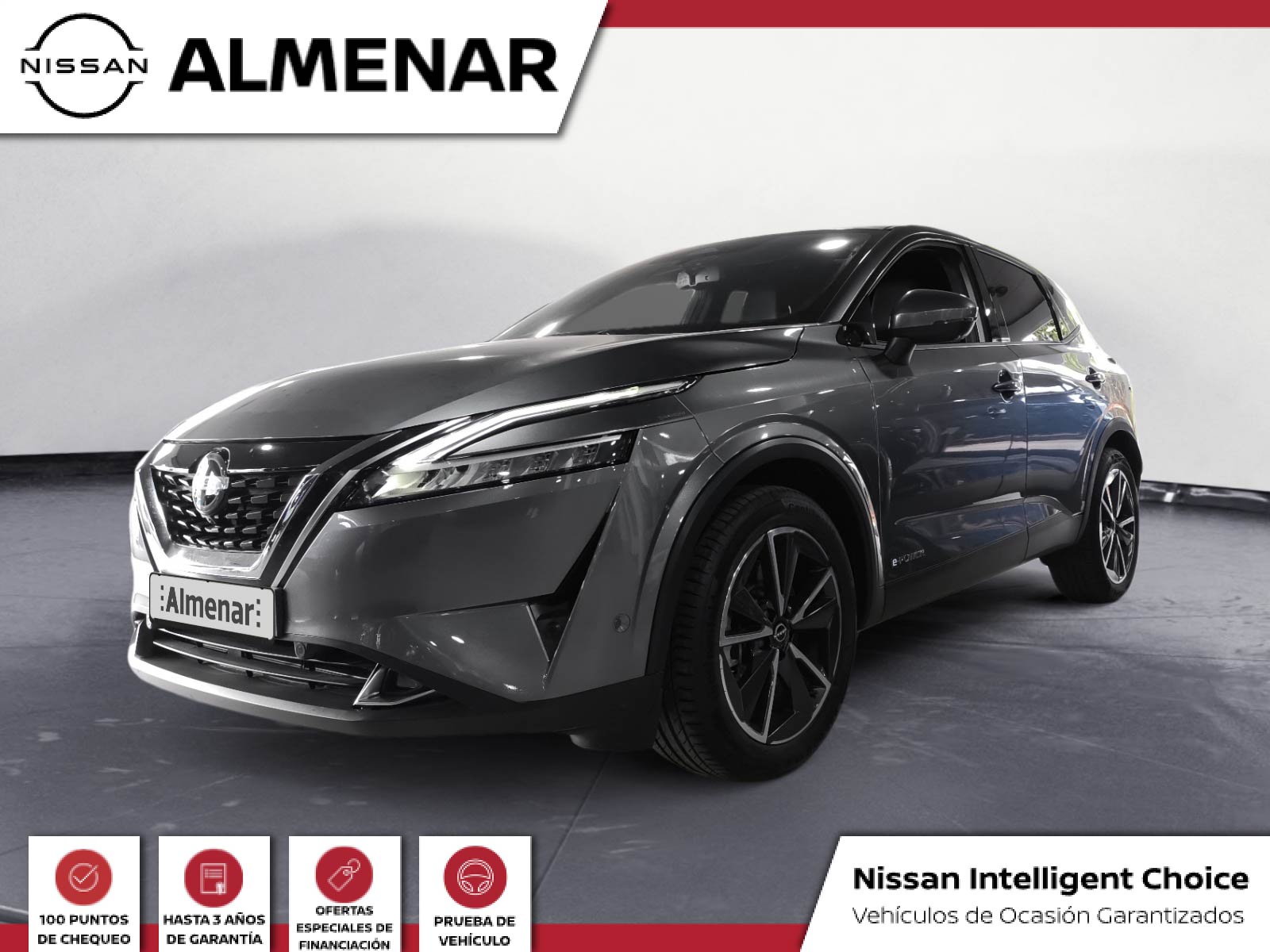 21 Nissan Qashqai E-Power 190CV Auto Tekna. Gris