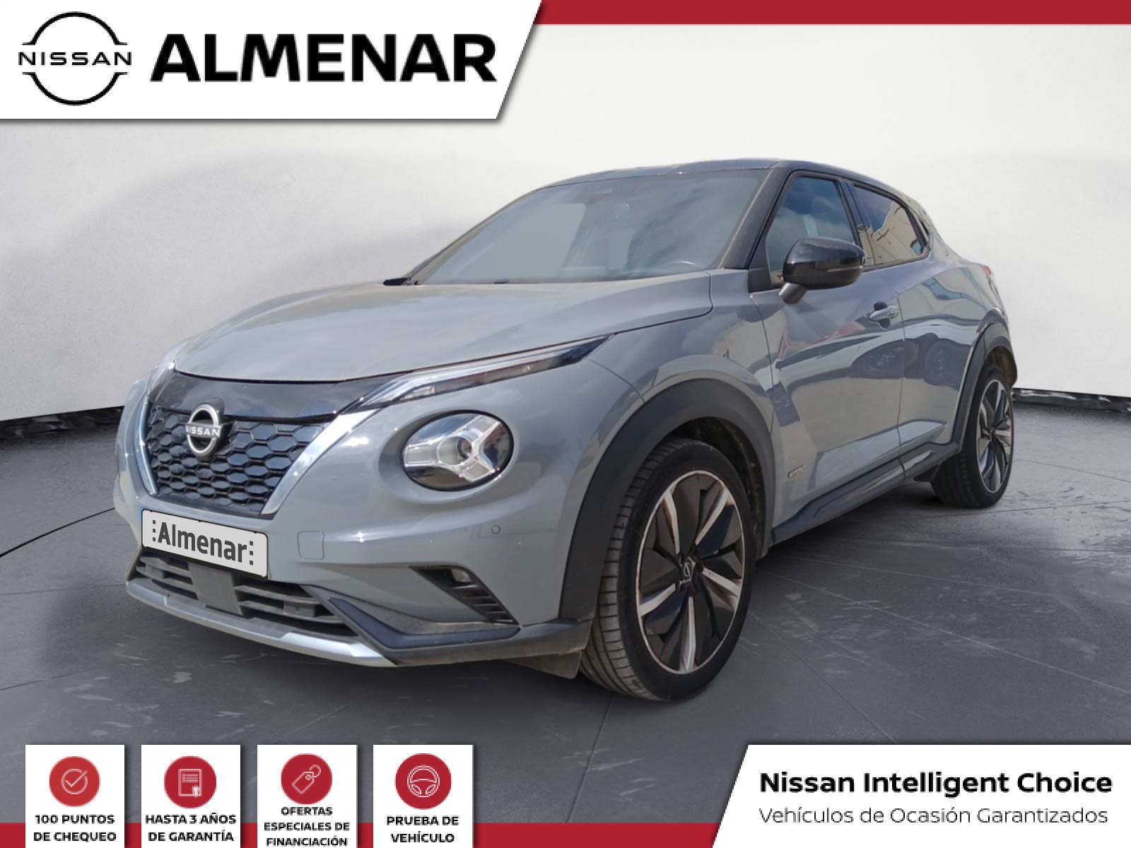 21 NISSAN JUKE 143CV AUTOMÁTICO N-DESIGN. GRIS