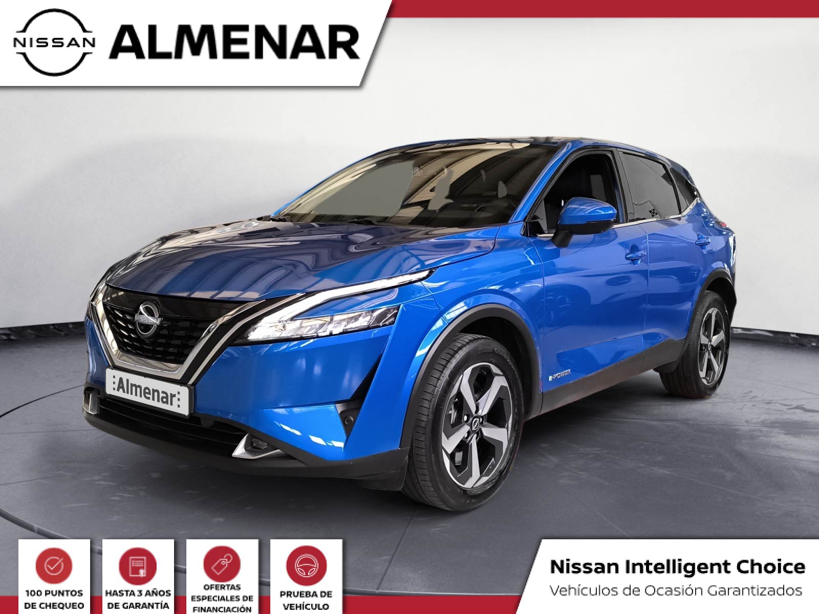 21 NISSAN QASHQAI 190CV AUTOMÁTICO N-CONNECTA. AZUL