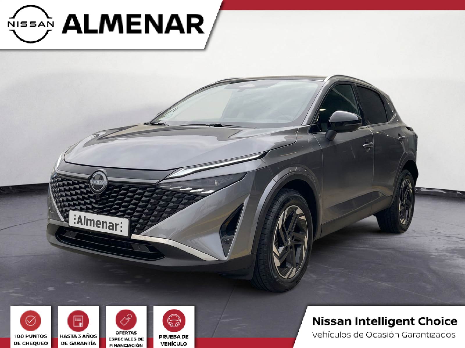 21 NISSAN QASHQAI 158CV AUTOMÁTICO N-CONNECTA. GRIS