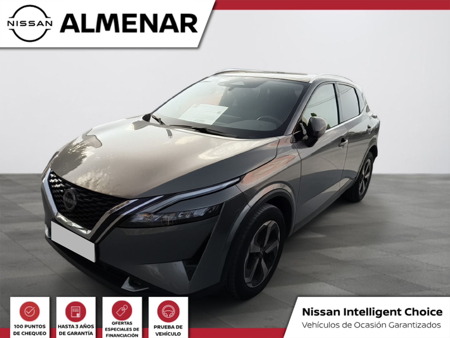 21 NISSAN QASHQAI 158CV AUTOMÁTICO N-CONNECTA. GRIS