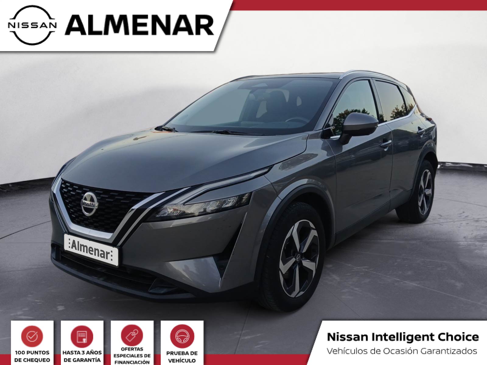 21 NISSAN QASHQAI 140CV MANUAL N-CONNECTA. GRIS